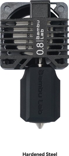 Bambu Lab Bambu Complete Hotend P1 Series 0.8mm Hardened Steel