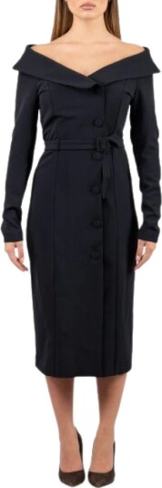 Pinko Dame Kjoler Svart L,