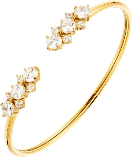 By Jolima Rhodos Bracelet   Gold   ONE SIZE 6 cm