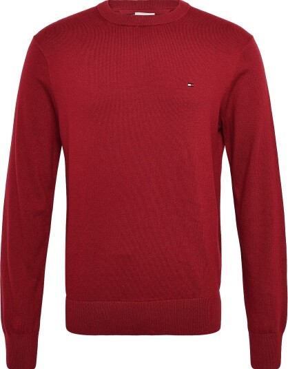 Tommy Hilfiger Pima Org Ctn Cashmere Crew Neck Red M