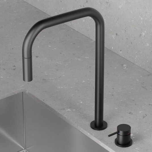 Scandtap Harmonized K2 Square Kjøkkenarmatur Black