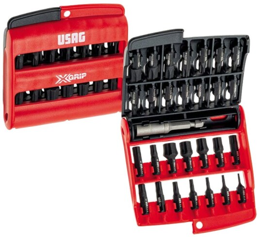 USAG 660 Xte/S28 X-Grip TORX- Og Unbrakobitsett - 28 Deler USAG 660 Xte/S28 X-Grip TORX- Og Unbrakobitsett - 28 Deler
