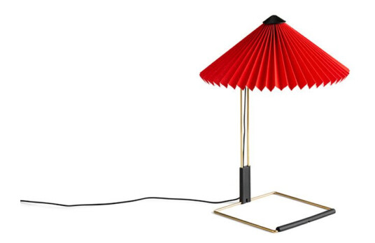 HAY Matin Table Lamp Small Bright Red HAY Matin Table Lamp Small Bright Red