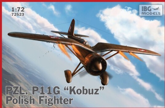 IBG P.11g Kobuz Polsk Jagerfly Byggesett 1:72