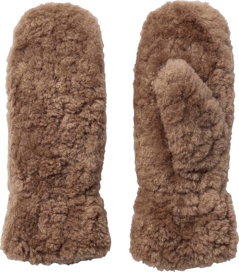 co’couture Tommelvotter TayCC Teddy Mitten Beige