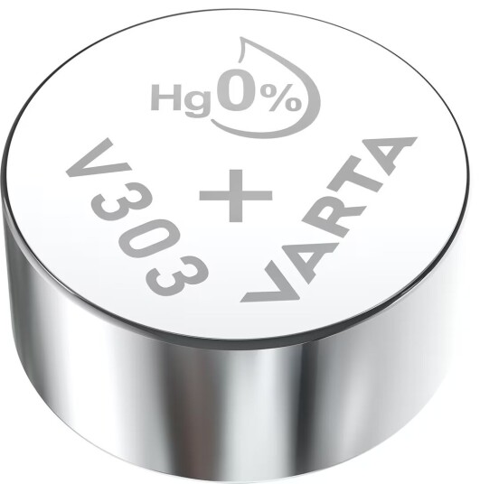 Varta V 303 Klokkebatteri Sølvoksid 1,55V for Universale Enheter