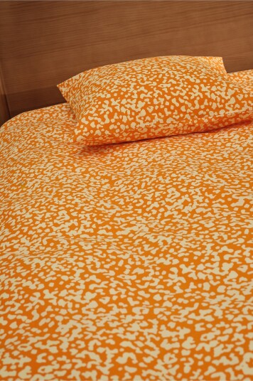 Jotex Dynetrekk Økologisk Oransje/gul MALIA 21676340636