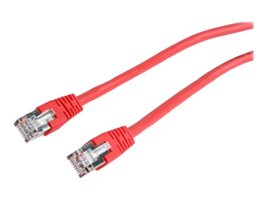 Cablexpert Koblingskabel Rj-45 Hann Til Rj-45 Hann 50 Cm Ftp Cat 6 Flertrådet Formstøpt Rød