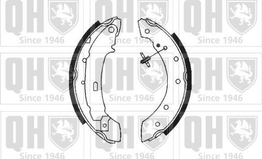 QUINTON HAZELL BS927 Bremsesko sett QUINTON HAZELL BS927 Bremsesko sett