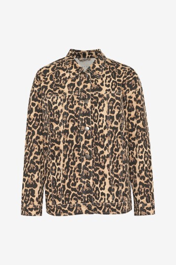 KAFFE   Denim jakke Kaleonora Denim Jacket   Beige