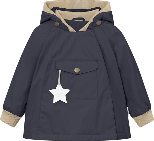 MINI A TURE Matwaio All Season Jacket. Grs Navy 80