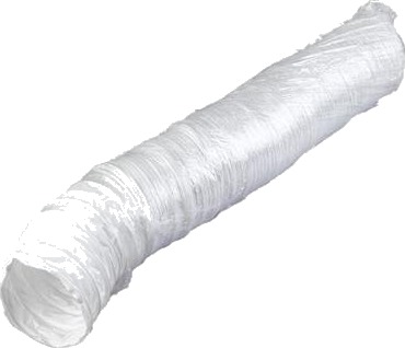 Duka Flexslange Ø162x6000 Mm - Pe, Hvid, Tåler Op Til 80 Grader