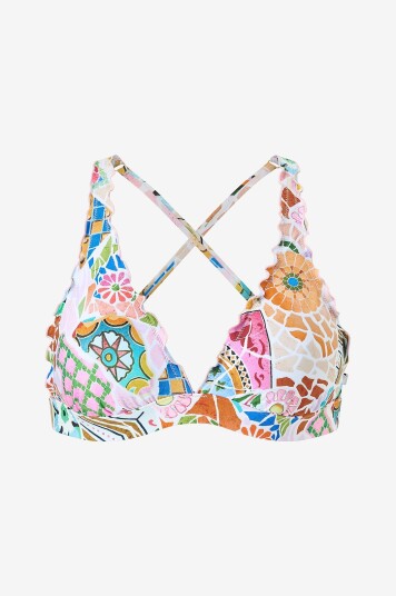 Seafolly   Bikini BH Multi Fit Longline Tri   Rosa