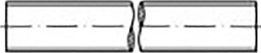 Toolcraft To-6863547 Gjengestang M24 1 M Rustfritt Stål A5 1 Stk
