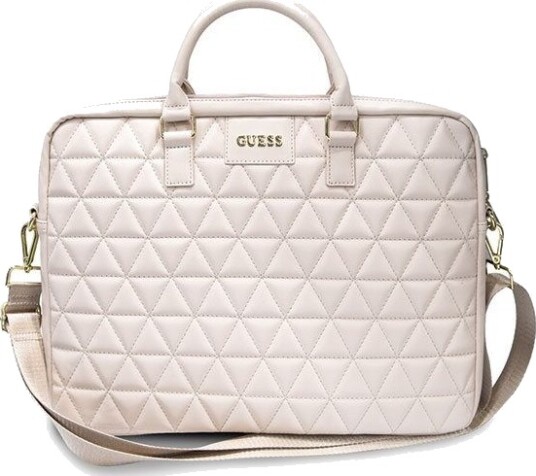 Guess Torba Gucb15qlpk 16" Różowa/Pink Quilted