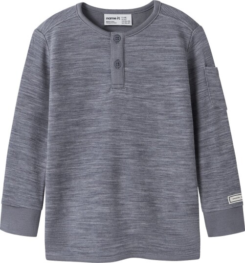 Name It Nmmwyla Wo/Vi Ls Top Grey 110 Name It Nmmwyla Wo/Vi Ls Top Grey 110