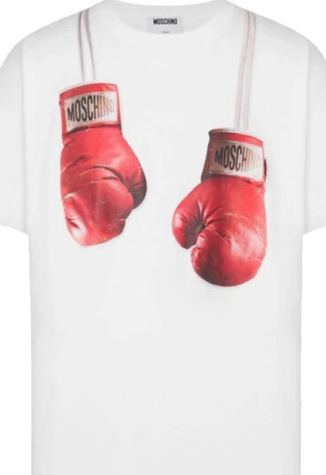 Moschino unisex Topper Hvit S,