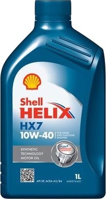 Motorolje SHELL 10W 40 HELIX HX7 1L Motorolje SHELL 10W 40 HELIX HX7 1L