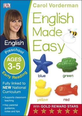 English Made Easy: Early Reading, Ages 35 (Preschool)  Supports the National Curriculum, Reading Exercise Book