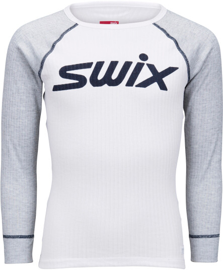 Swix Racex bodywear Ls Junior Grey Melange 116/6Yrs Swix Racex bodywear Ls Junior Grey Melange 116/6Yrs