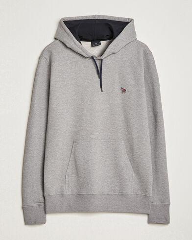 PS Paul Smith Organic Cotton Hoodie Grey Melange PS Paul Smith Organic Cotton Hoodie Grey Melange