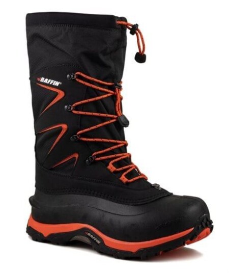 Baffin Kootenay, Vinterstøvel Herre Sort/Oransje 42 Baffin Kootenay, Vinterstøvel Herre Sort/Oransje 42