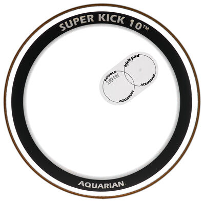 Aquarian 18"" Superkick Ten clear