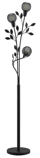 Lindby Kanye florentiner-gulvlampe, 3 lyskilder