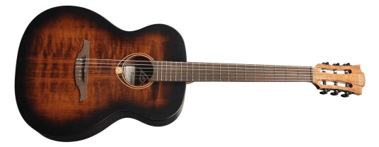 Lag Guitars Tn70a-B&b; Nylon Auditorium Svart & Brun Lag Guitars Tn70a-B&b; Nylon Auditorium Svart & Brun