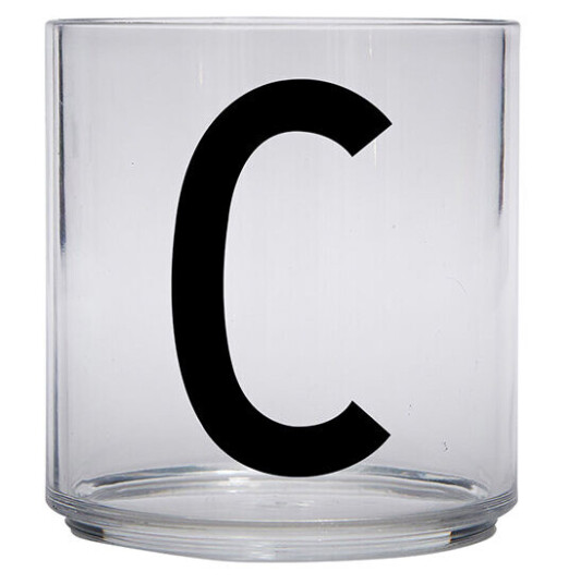 Design Letters Kids glass C Design Letters Kids glass C