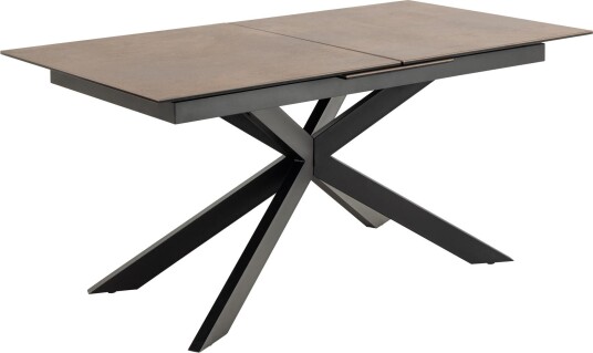 Nordform Irwine spisebord 90x168/210cm inkl. 1 tillegsplate brun. 1666894-04-0 1728404-01-0 Nordform Irwine spisebord 90x168/210cm inkl. 1 tillegsplate brun. 1666894-04-0 1728404-01-0