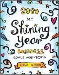2020 My Shining Year Business Goals Workbook Av Leonie Dawson
