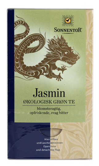 Sonnentor Grøn te Jasmin - 18 Poser
