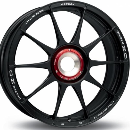 Oz Superforgiata Cl Matt Black 11x20 CLx112 ET35 B81