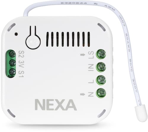 Nexa An-179innfelt Mottakerrelé på/av Z-wave Plus 1620848 1620841 Nexa An-179innfelt Mottakerrelé på/av Z-wave Plus 1620848 1620841