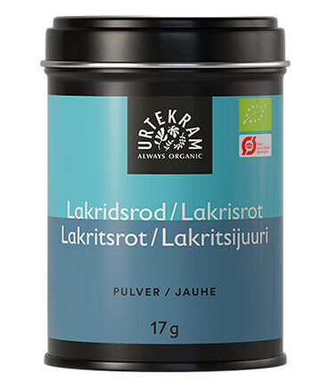 Urtekram Lakrisrotpulver Ø 17 g Urtekram Lakrisrotpulver Ø 17 g