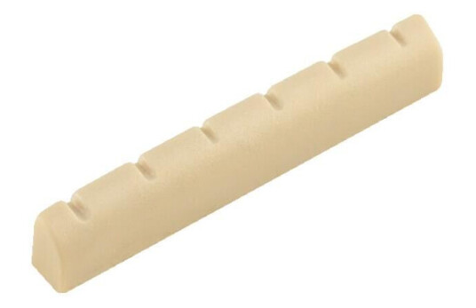 Graph Tech Tusq Pq-6273-00 A-Guitar Nut, Flat Botom, Slotted, 1 11/16" Long Graph Tech Tusq Pq-6273-00 A-Guitar Nut, Flat Botom, Slotted, 1 11/16" Long