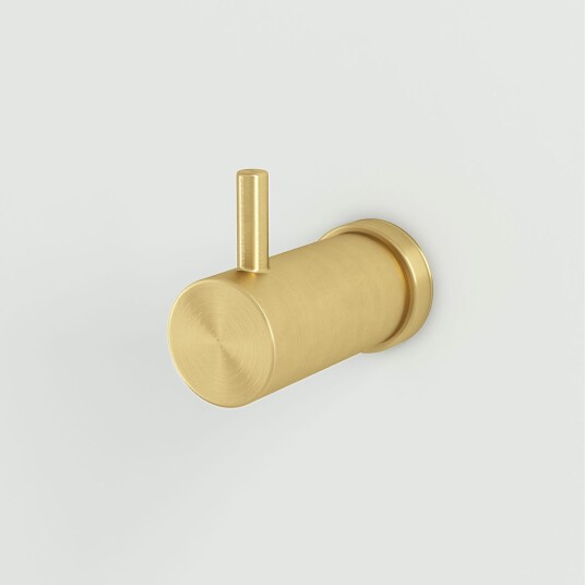 INR Iconic Nordic Rooms Line Håndkleknagg Enkel Brushed Brass INR Iconic Nordic Rooms Line Håndkleknagg Enkel Brushed Brass