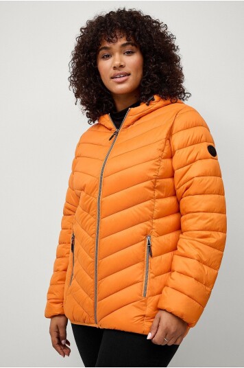 Zizzi Jakke caSally L/S Jacket Orange