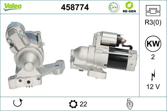 Starter VALEO 458774 Starter VALEO 458774