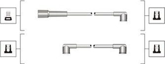 MAGNETI MARELLI 941319170088 Tennplugg kabelsett
