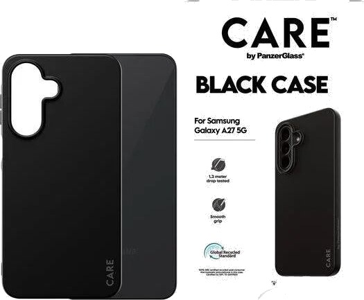CARE by PanzerGlass TPU Case Black Samsung Galaxy A27