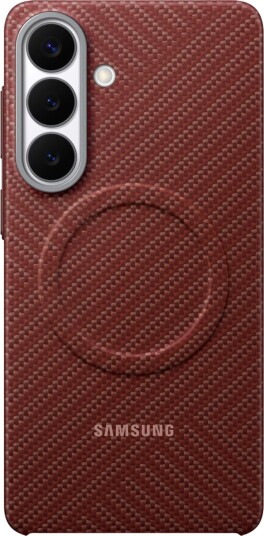 Samsung Galaxy S26+ Carbon Magnet Deksel Korallrød