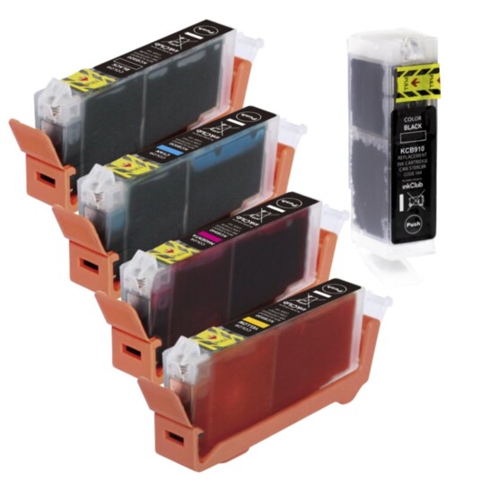 inkClub KCB9-5 Multipakning blekk, erstatter Canon PGI-570/CLI-571 XL
