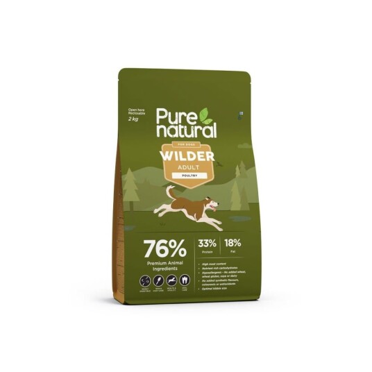 Purenatural Wilder Dog Adult Poultry 2 kg 