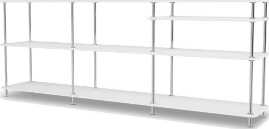 Free Shelf 222100 New White / Chrome Free Shelf 222100 New White / Chrome