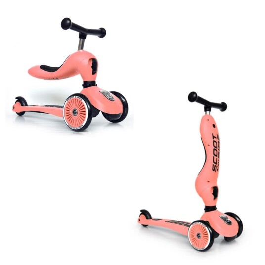 Scoot & Ride Sparkesykkel Highwaykick 1 Peach
