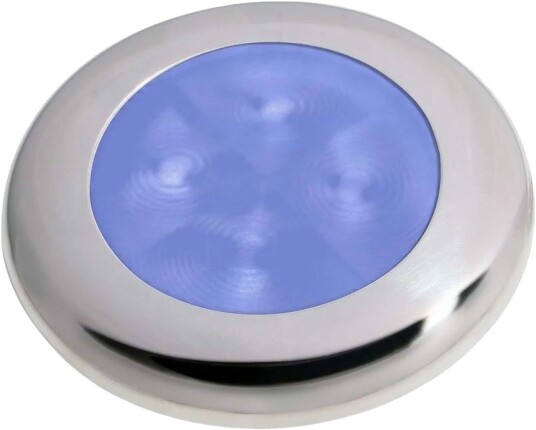 Hella Slim Line LED syrefast spotlampe blått lys 24V