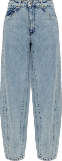 Gestuz Dame Jeans Blå W24,