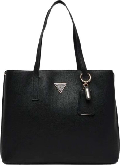 GUESS Meridian Ii Girlfriend Tote - Black - ONE SIZE GUESS Meridian Ii Girlfriend Tote - Black - ONE SIZE